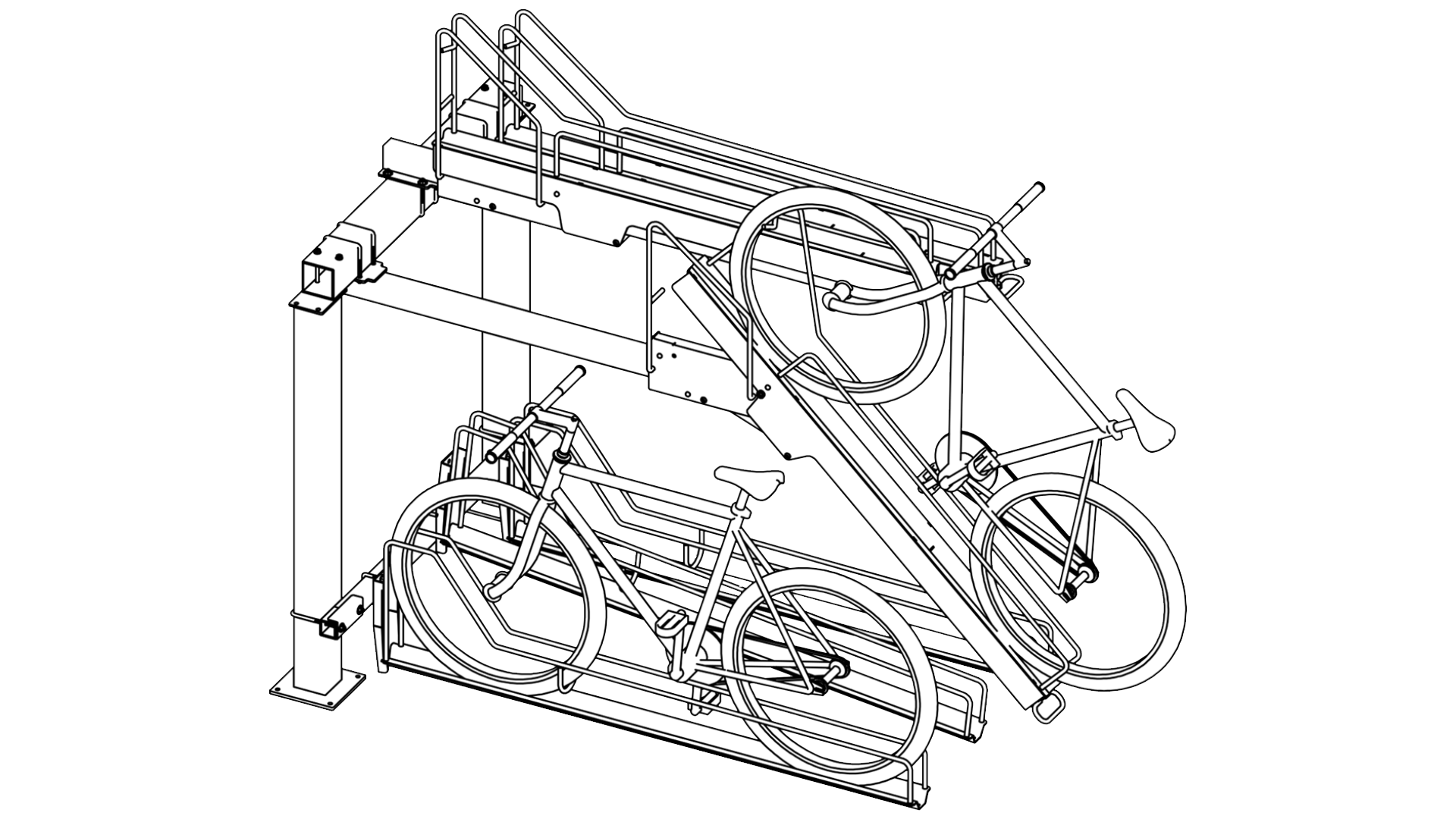 bike storage size